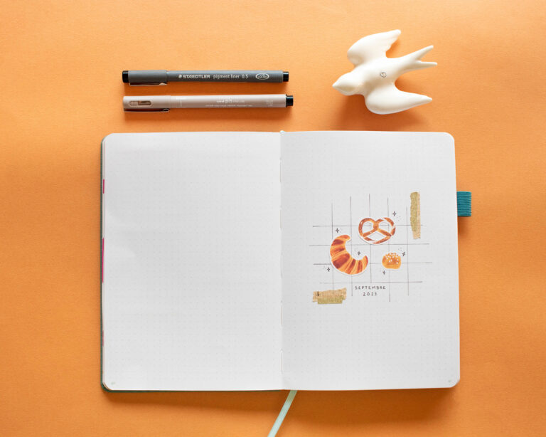 Un mois de septembre gourmand dans mon Bullet Journal ! – Expérience